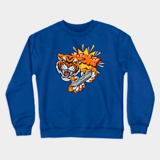 Tiger-WOW! Crewneck Sweatshirt